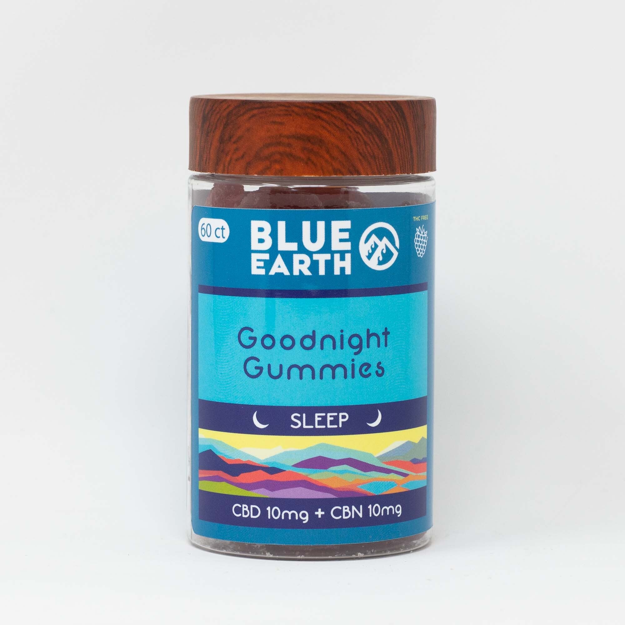 Goodnight Gummies 60 Count Blue Earth CBD